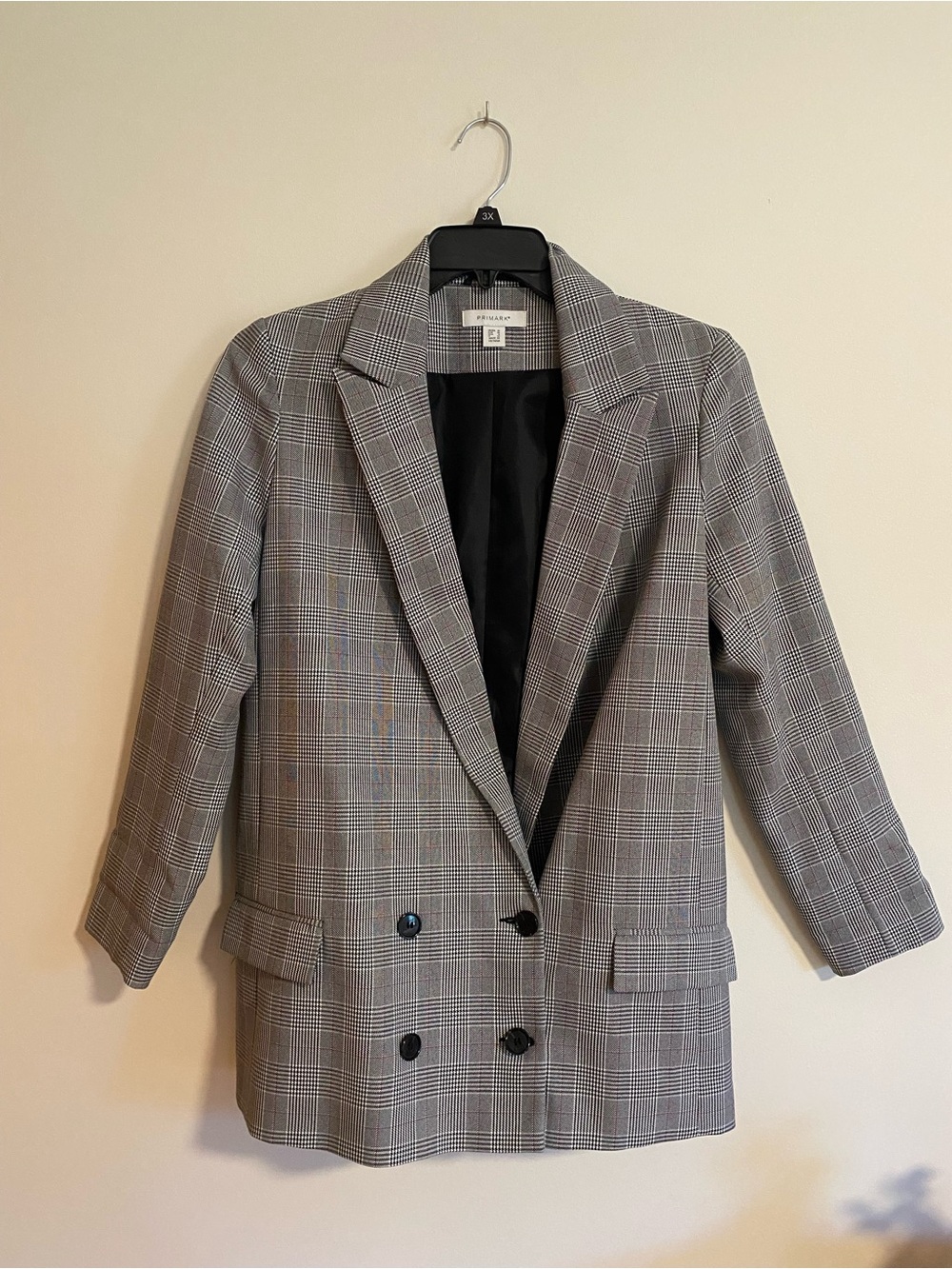 Primark Oversized Plaid Blazer